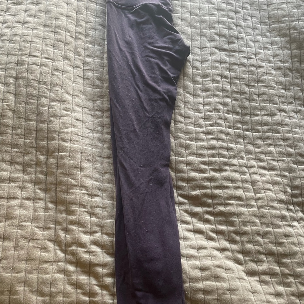 Lululemon cropped align purple leggings
